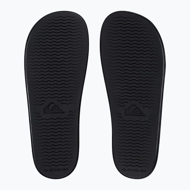 Quiksilver Rivi Slide Adjust black/grey/black vyriškos šlepetės 3