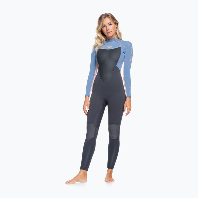 ROXY moteriškas 4/3 Prologue BZ GBS cloud black/powderdgrey/sunglow hidrokostiumas