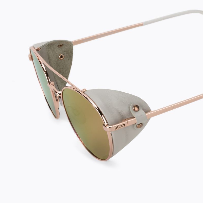 Moteriški akiniai nuo saulės ROXY Blizzard shiny rose gold/white/ml sup pi 5