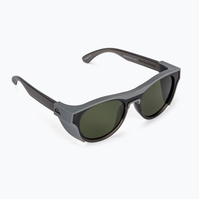Quiksilver Eliminator+ matiniai krištolo dūmų/žalios spalvos akiniai nuo saulės EQYEY03150-XSSG