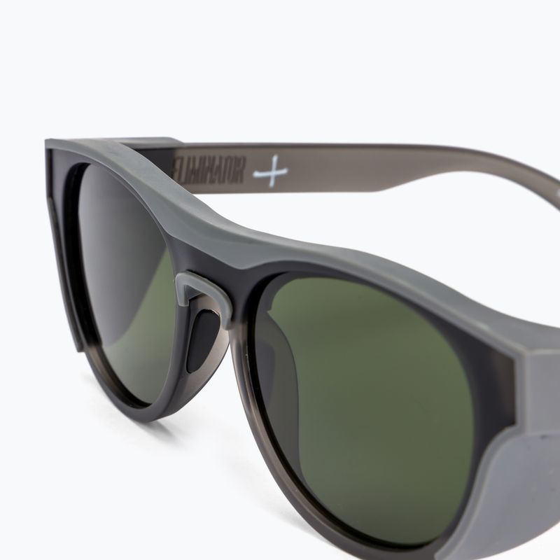 Quiksilver Eliminator+ matiniai krištolo dūmų/žalios spalvos akiniai nuo saulės EQYEY03150-XSSG 4