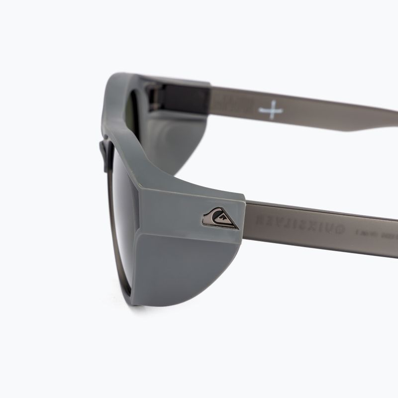Quiksilver Eliminator+ matiniai krištolo dūmų/žalios spalvos akiniai nuo saulės EQYEY03150-XSSG 5