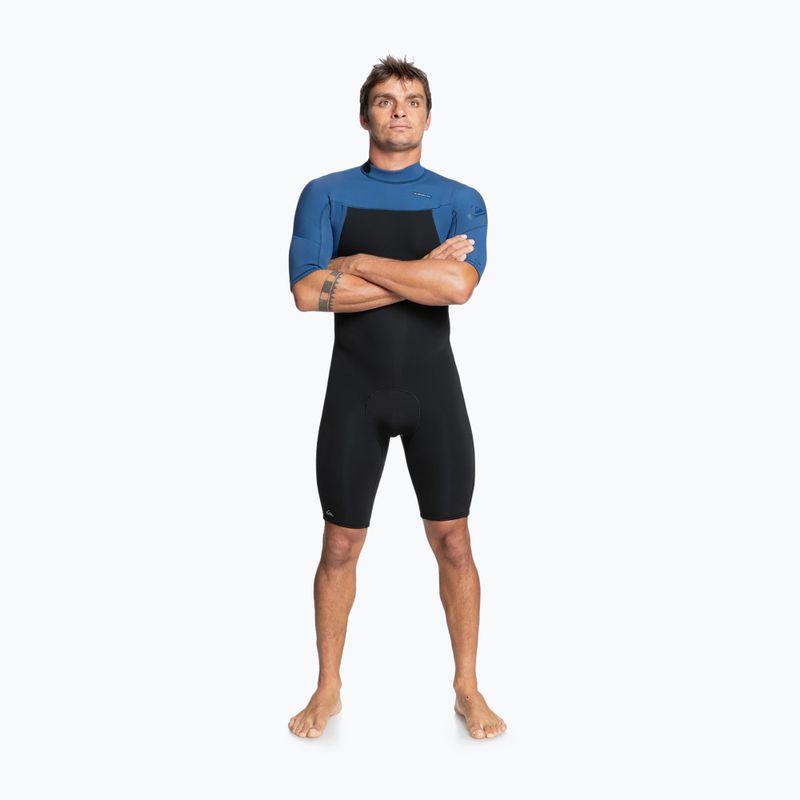 Quiksilver Everyday Sessions 2/2 mm vyriškos plaukimo putos black-blue EQYW503027-XKKB 6