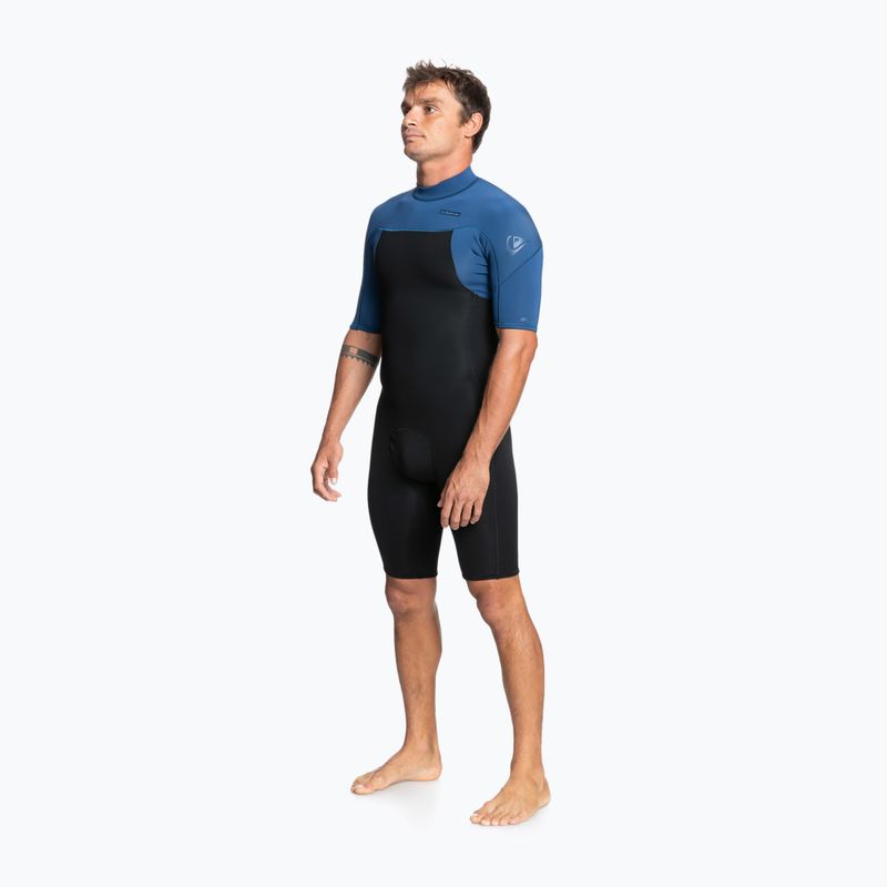 Quiksilver Everyday Sessions 2/2 mm vyriškos plaukimo putos black-blue EQYW503027-XKKB 7