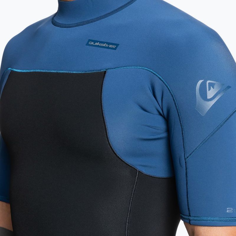 Quiksilver Everyday Sessions 2/2 mm vyriškos plaukimo putos black-blue EQYW503027-XKKB 8