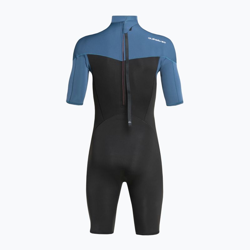 Quiksilver Everyday Sessions 2/2 mm vyriškos plaukimo putos black-blue EQYW503027-XKKB 3