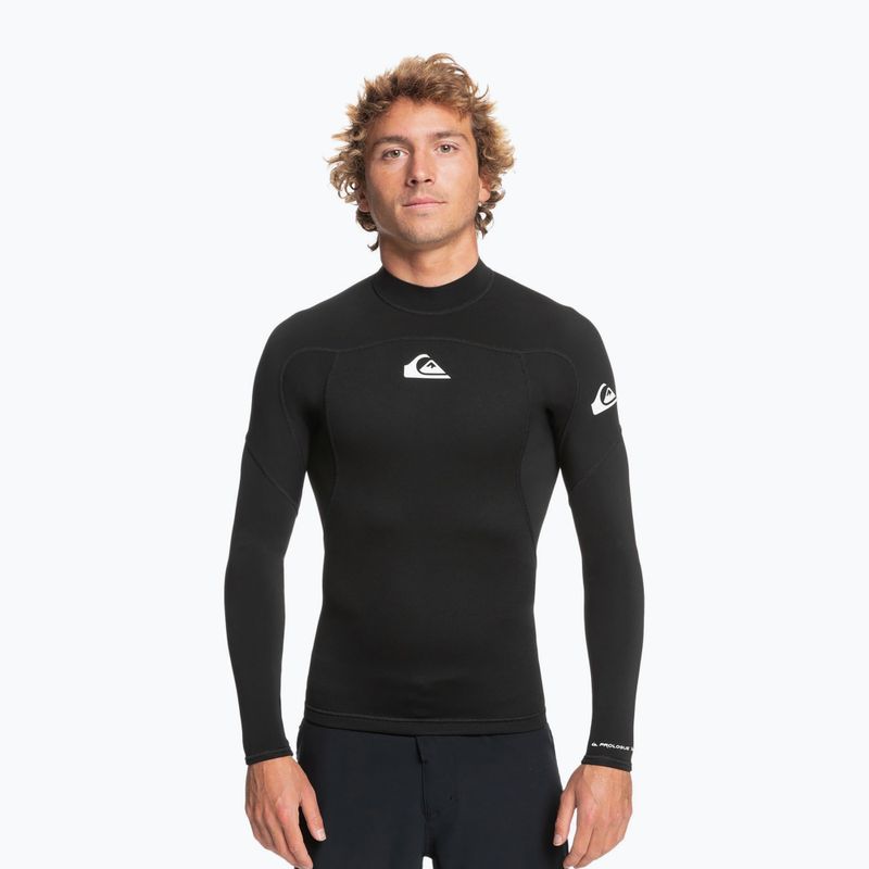 Quiksilver Prologue 1 mm vyriški neopreniniai marškinėliai juodi EQYW803044-KVD0