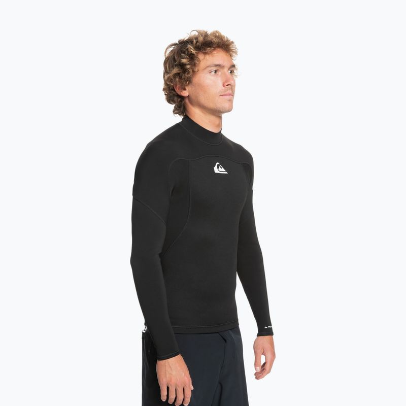 Quiksilver Prologue 1 mm vyriški neopreniniai marškinėliai juodi EQYW803044-KVD0 2