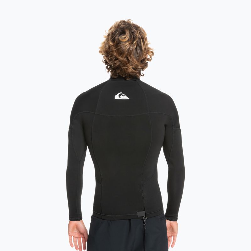 Quiksilver Prologue 1 mm vyriški neopreniniai marškinėliai juodi EQYW803044-KVD0 6