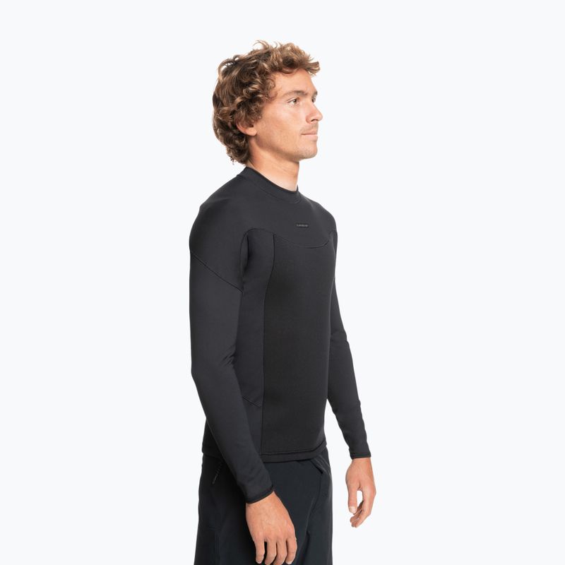 Quiksilver Everyday Sessions 1 mm vyriški neopreniniai marškinėliai juodi EQYW803038-KVD0 7