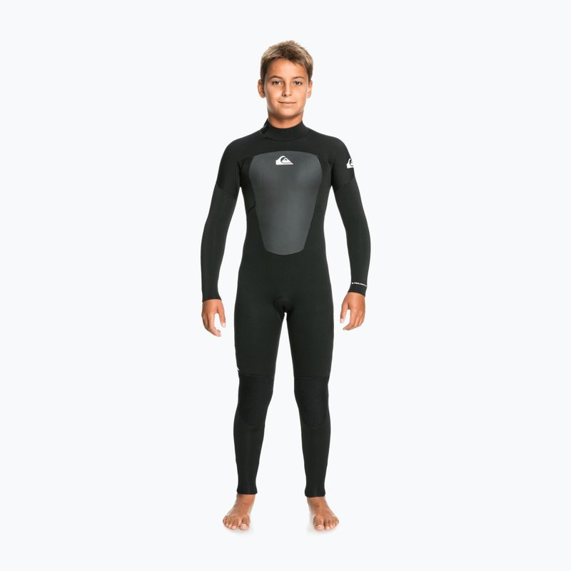 Quiksilver Prologue 4/3 mm vaikiškos plaukimo putos Black EQBW103075-KVD0 6