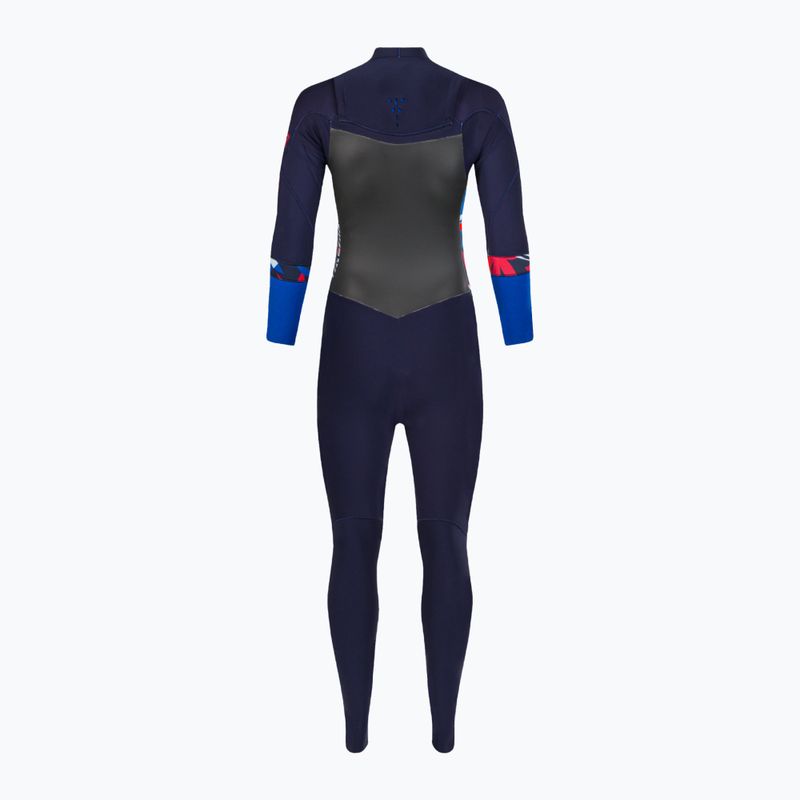 ROXY 4/3 Syncro FZ GBS tamsiai mėlynas/jachtų mėlynas moteriškas hidrokostiumas 3