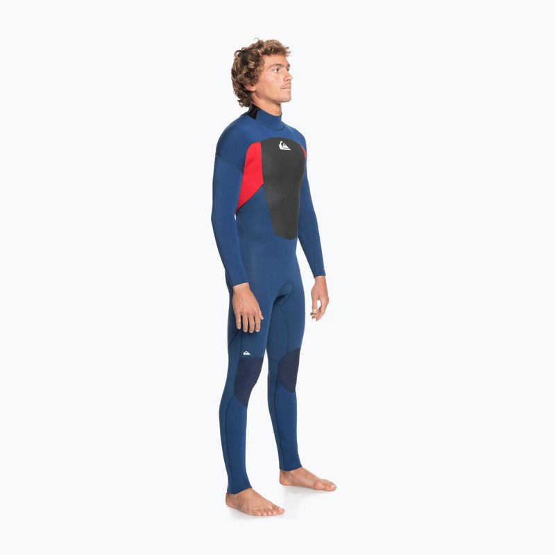 Quiksilver Prologue vyriškas 4/3 mm tamsiai mėlynas maudymosi kostiumėlis EQYW103133 7