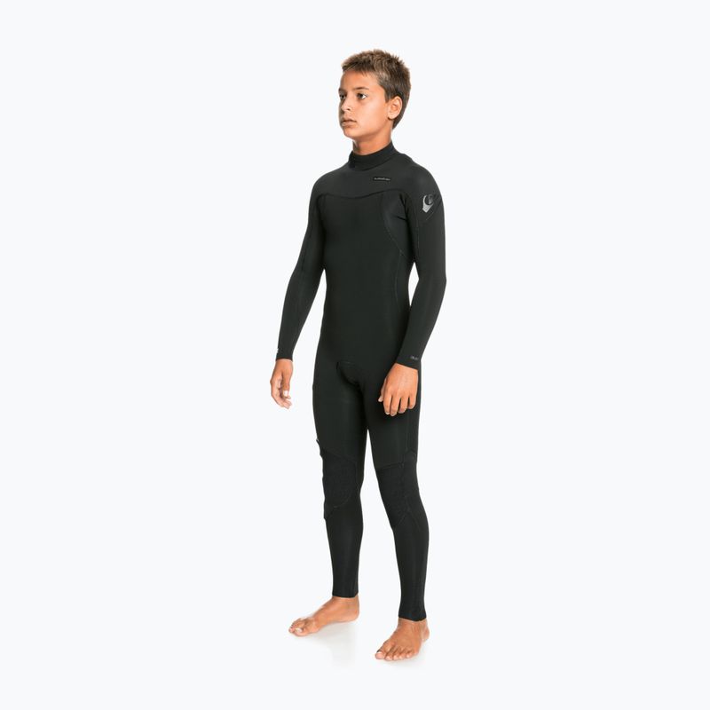Quiksilver Everyday Sessions 4/3 mm vaikiškos plaukimo putos juodos EQBW103070-KVD0 2