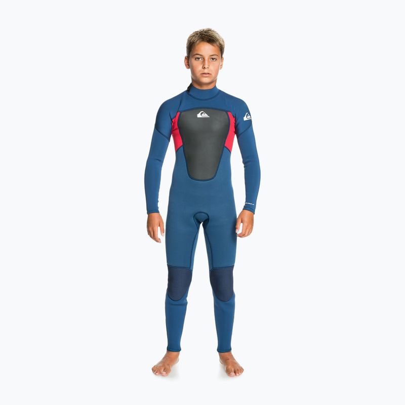 Quiksilver Fullsuit Prologue 3/2 mm vaikiškos plaukimo putos Navy Blue EQBW103076-XBBR 6