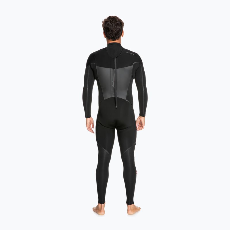 Quiksilver Vyriški maratono marškinėliai Marathon Sessions 3/2 mm Swim Foam Black EQYW103119 2