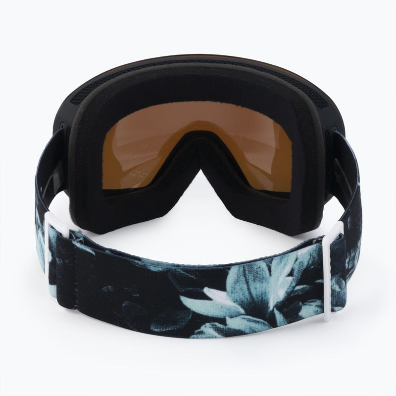 Moteriški snieglenčių akiniai ROXY Popscreen Cluxe J true black akio/sonar ml revo blue 3