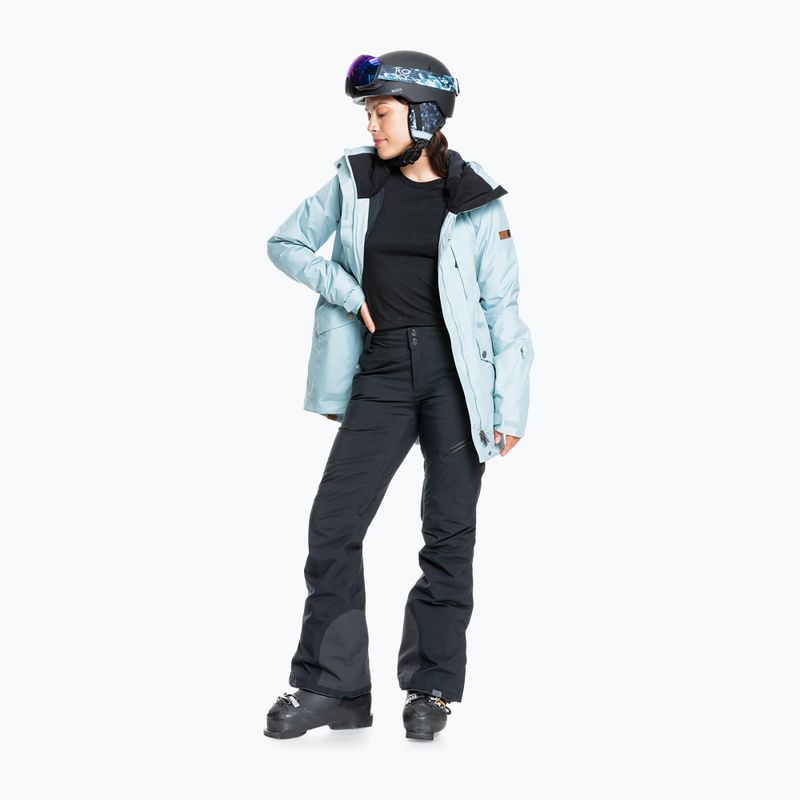 Moteriški snieglenčių akiniai ROXY Popscreen Cluxe J true black akio/sonar ml revo blue 7