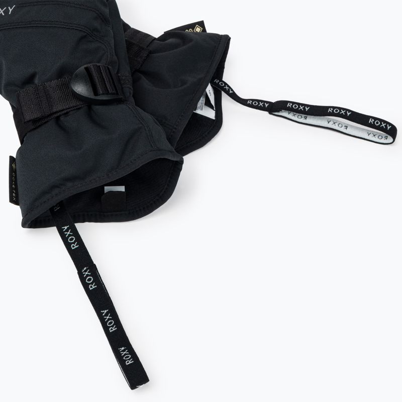 Moteriškos snieglenčių pirštinės ROXY Gore Tex Fizz true black 5