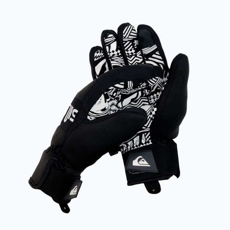 Quiksilver Method vyriškos snieglenčių pirštinės juodos spalvos EQYHN03154