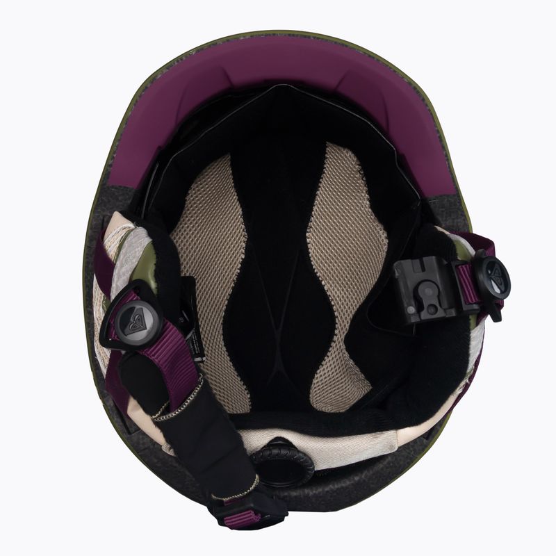 Moteriškas snieglenčių šalmas ROXY Angie burnt olive 6