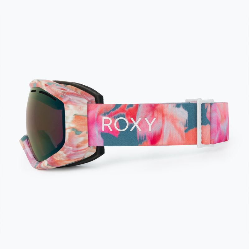 Moteriški snieglenčių akiniai ROXY Sunset ART J stone blue jorja / amber rose ml blue 4
