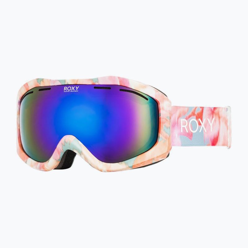 Moteriški snieglenčių akiniai ROXY Sunset ART J stone blue jorja / amber rose ml blue 5