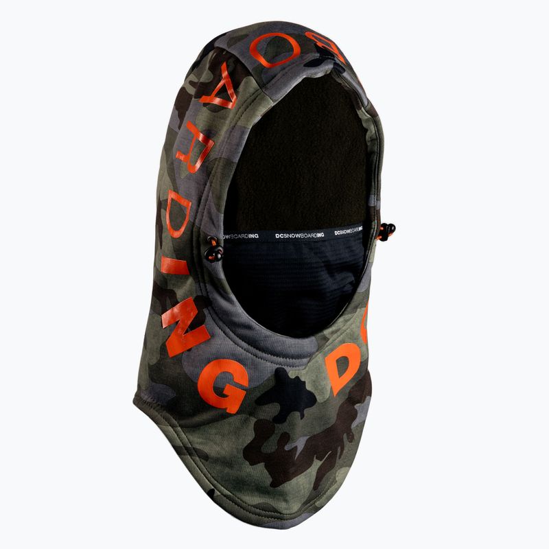 DC vyriška gobtuvas su gobtuvu woodland camo castlerock balaclava