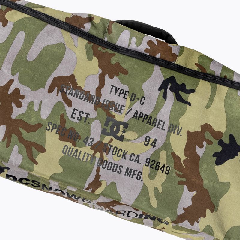 DC Layover snieglenčių krepšys woodland camo castlerock 5