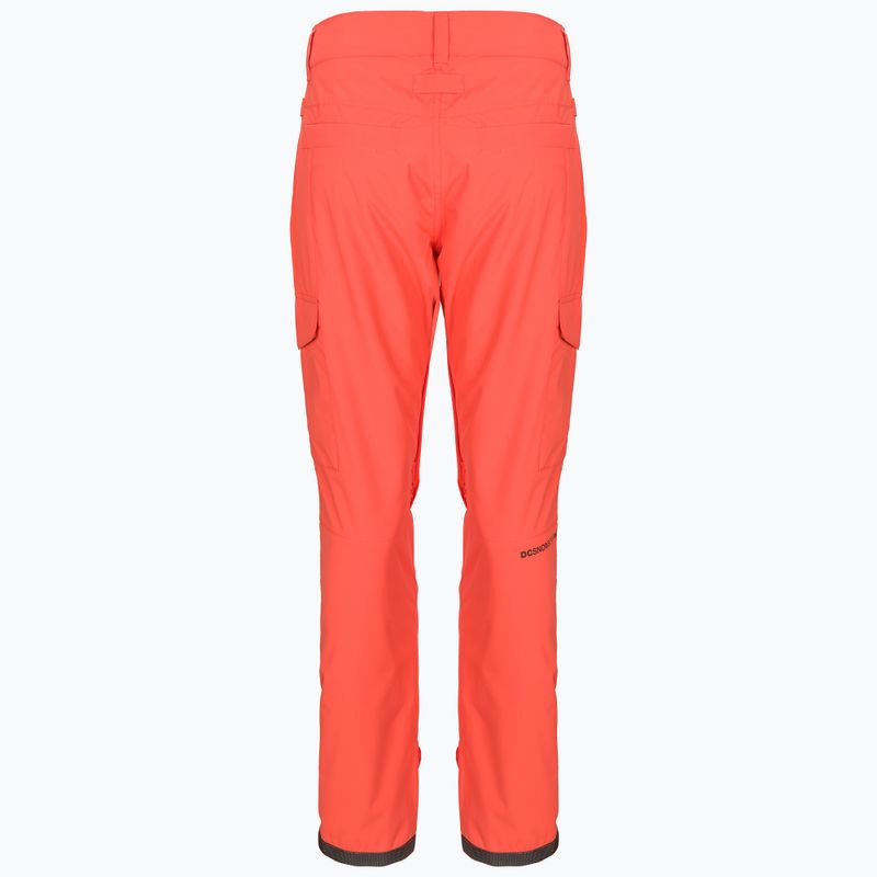 Moteriškos snieglenčių kelnės DC Nonchalant hot coral 8