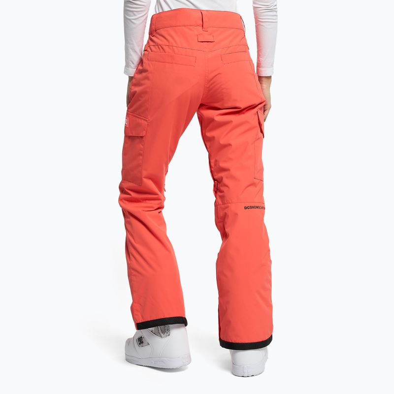 Moteriškos snieglenčių kelnės DC Nonchalant hot coral 4