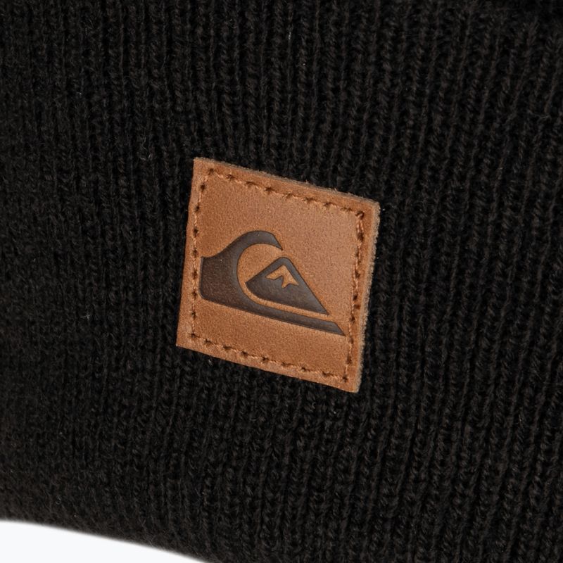 Vyriška Quiksilver Brigade Beanie snieglenčių kepurė true black 4