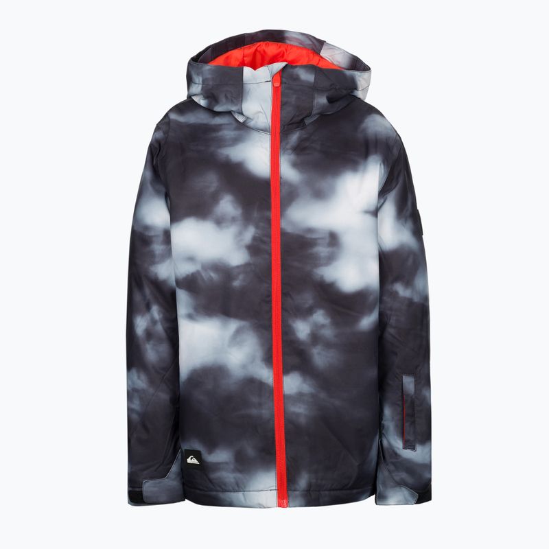 Quiksilver Mission vaikiška snieglenčių striukė su spauda Black EQBTJ03148