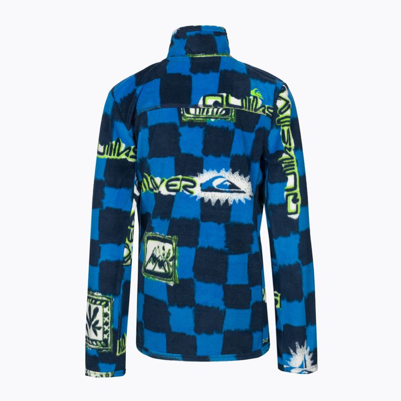 Quiksilver Aker Hz vaikiški snieglenčių marškinėliai mėlyni EQBFT03697 2