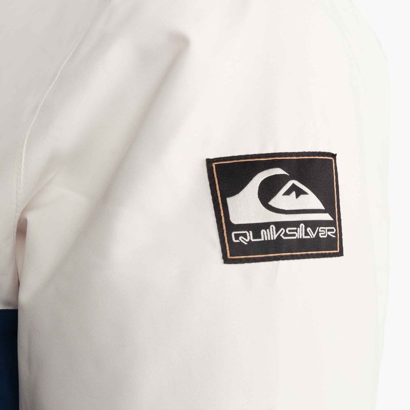 Quiksilver Steeze vyriška snieglenčių striukė balta EQYTJ03334 4