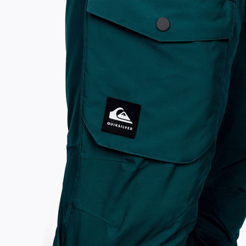 Quiksilver vyriškos žalios snieglenčių kelnės Utility EQYTP03140 3