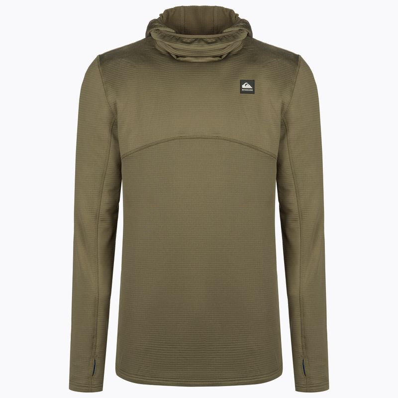 Quiksilver Steep Point vyriški snieglenčių marškinėliai žalia EQYFT04373