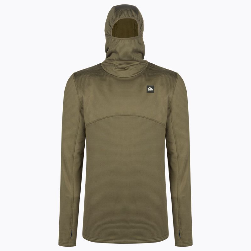 Quiksilver Steep Point vyriški snieglenčių marškinėliai žalia EQYFT04373 3