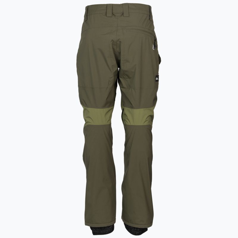 Quiksilver vyriškos Tr Stretch snieglenčių kelnės žalia EQYTP03165 2