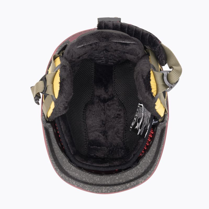 Quiksilver SKYLAB SRT M HLMT slidinėjimo šalmas kaštoninės spalvos EQYTL03059-RRG0 5