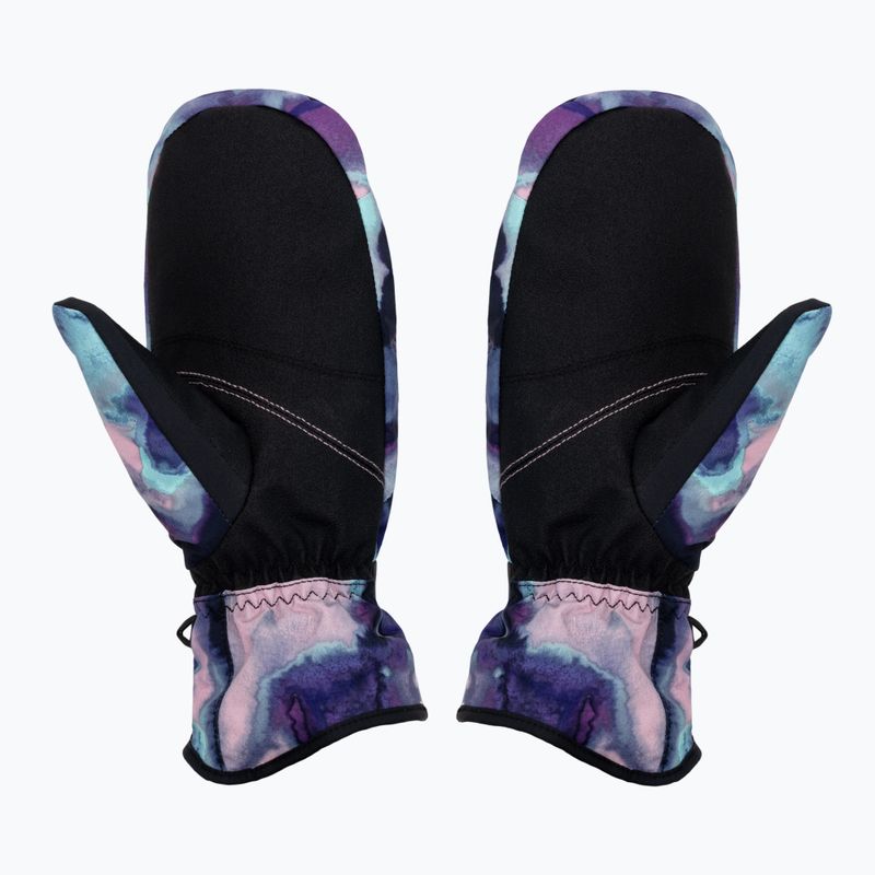 Moteriškos snieglenčių pirštinės ROXY Jetty blue/purple/pink/black 3