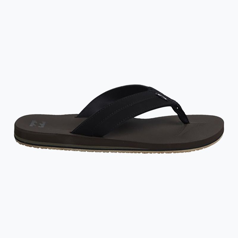 Vyriškos šlepetės per pirštą Billabong All Day Impact chocolate MFOT1BAD-CHO 9