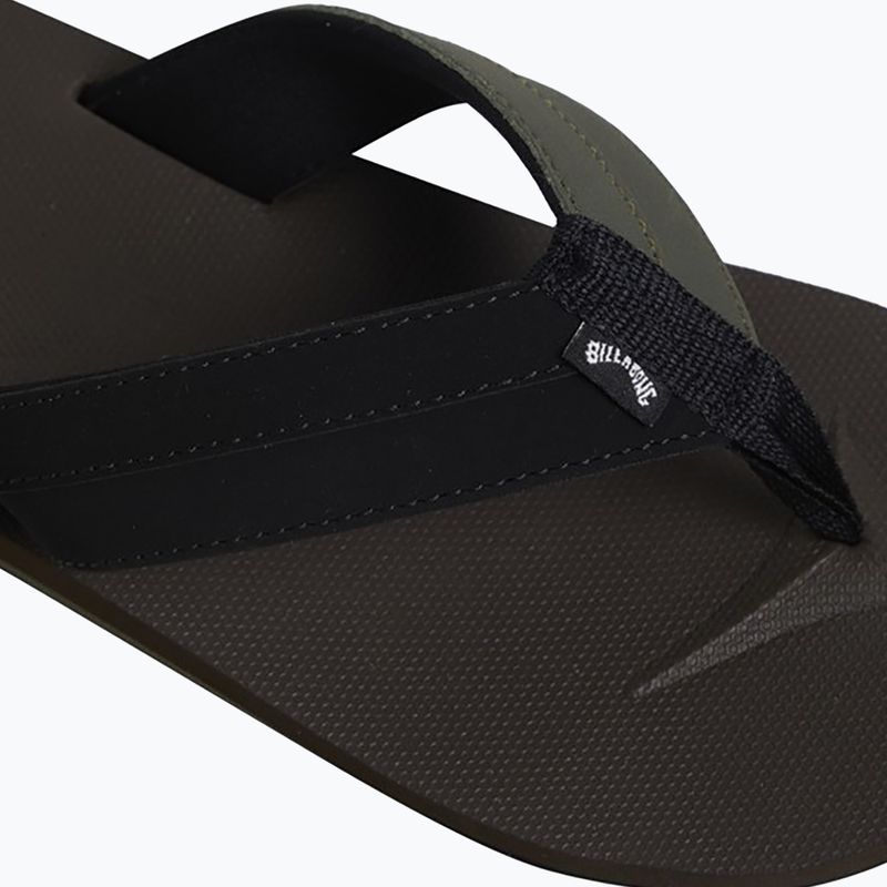 Vyriškos šlepetės per pirštą Billabong All Day Impact chocolate MFOT1BAD-CHO 13