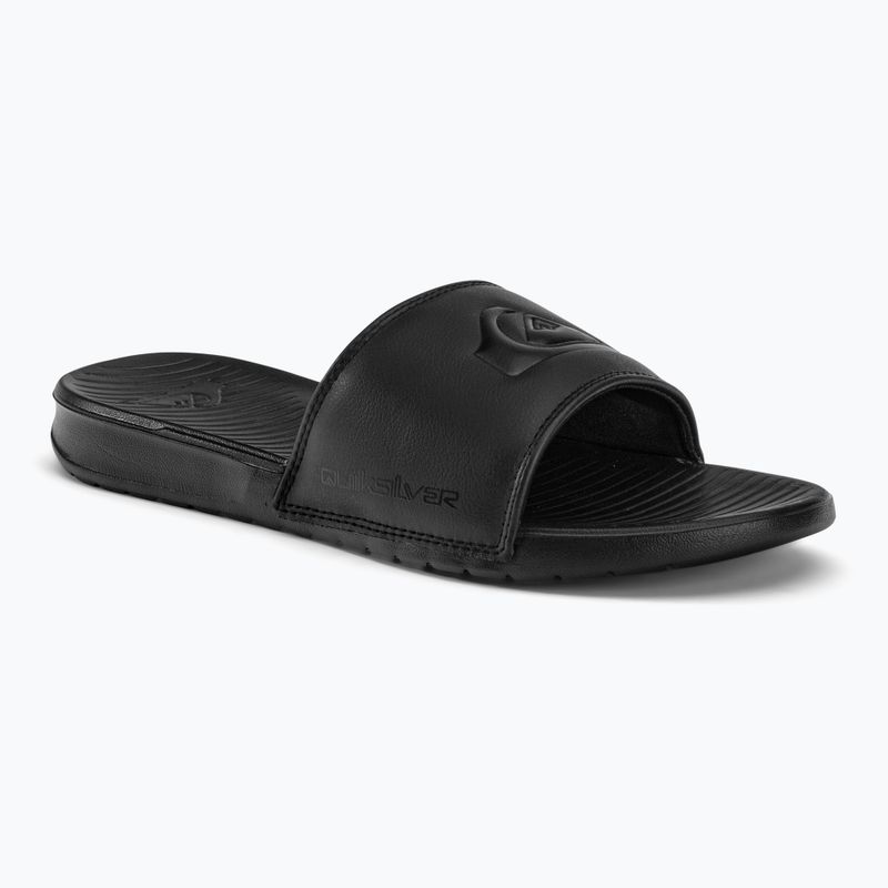 Quiksilver vyriškos Bright Coast Slide solid black šlepetės
