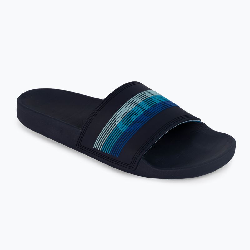 Quiksilver vyriškos Rivi Wordmark Slide blue/blue/blue šlepetės