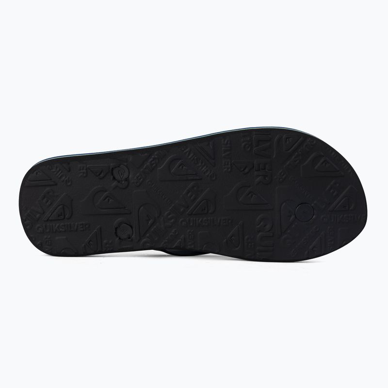 Quiksilver Molokai Newwave vyriškos šlepetės black/blue/blue 4