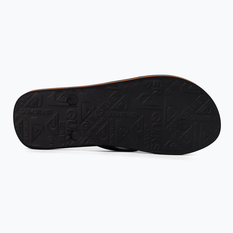 Vyriškos šlepetės Quiksilver Molokai Panel black 4