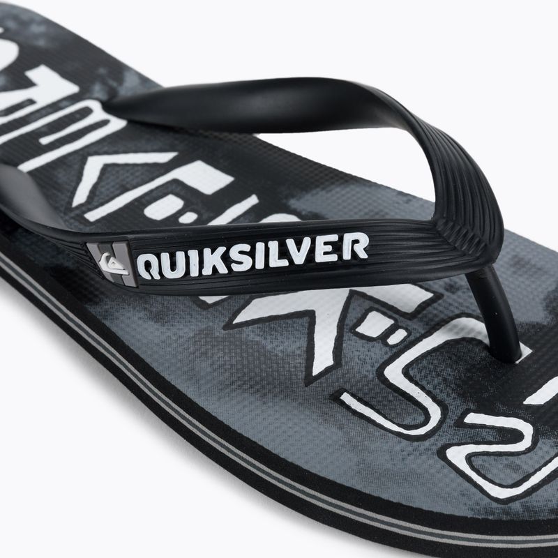 Vyriškos šlepetės Quiksilver Molokai Acid Drop black 7