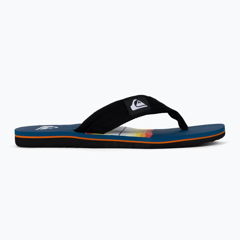Vyriškos šlepetės Quiksilver Molokai Layback blue 2
