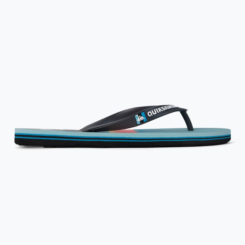 Vyriškos šlepetės Quiksilver Molokai Panel blue 2